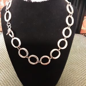 Tiffany & co toggle cushion necklace.